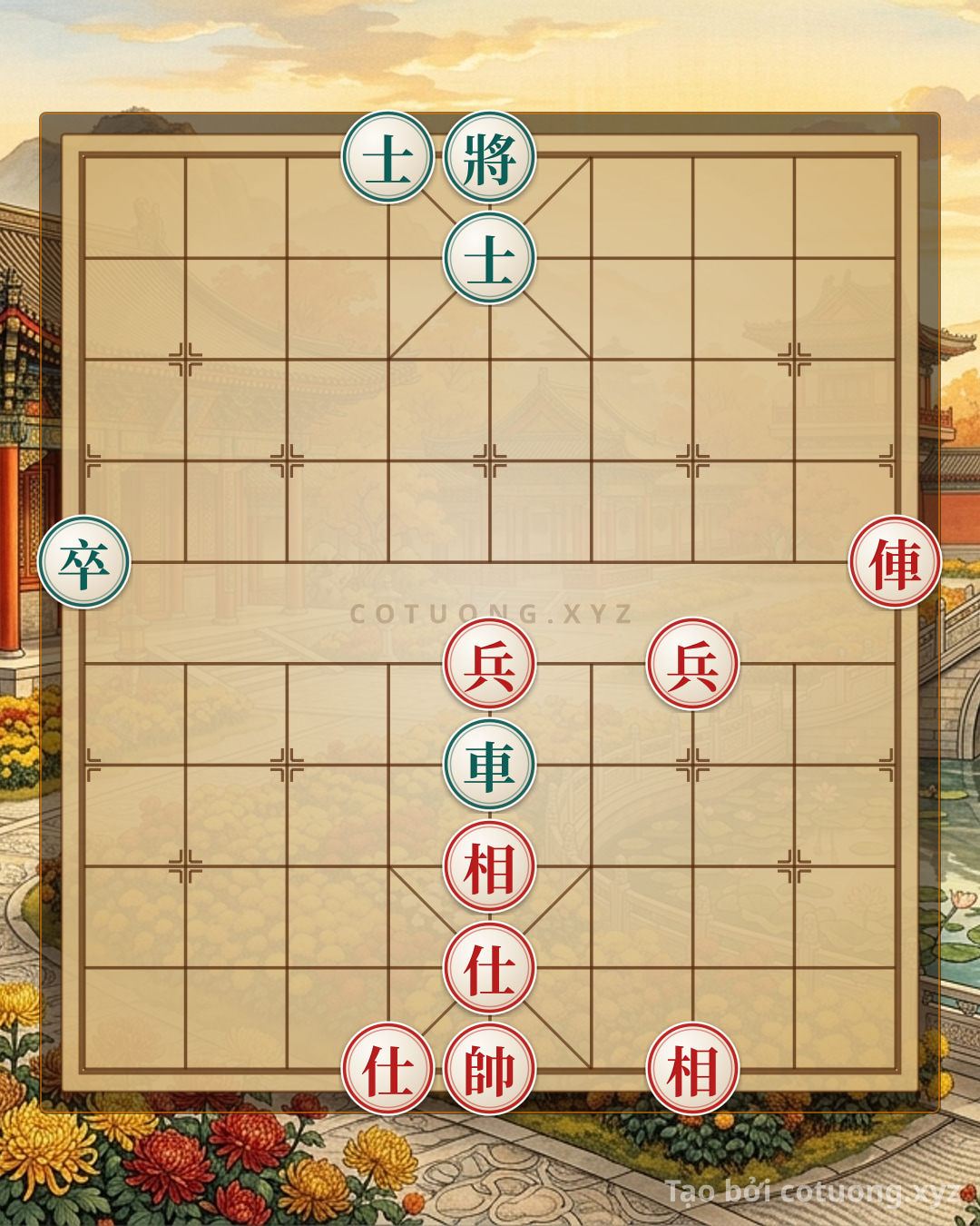 Challenge: Classic Xiangqi Breakthrough Secret: Two Chariots, Two Pawns, Two Advisors, and Two Elephants Crush Black’s Chariot-Pawn in a Single Killer Move - Can you solve it?