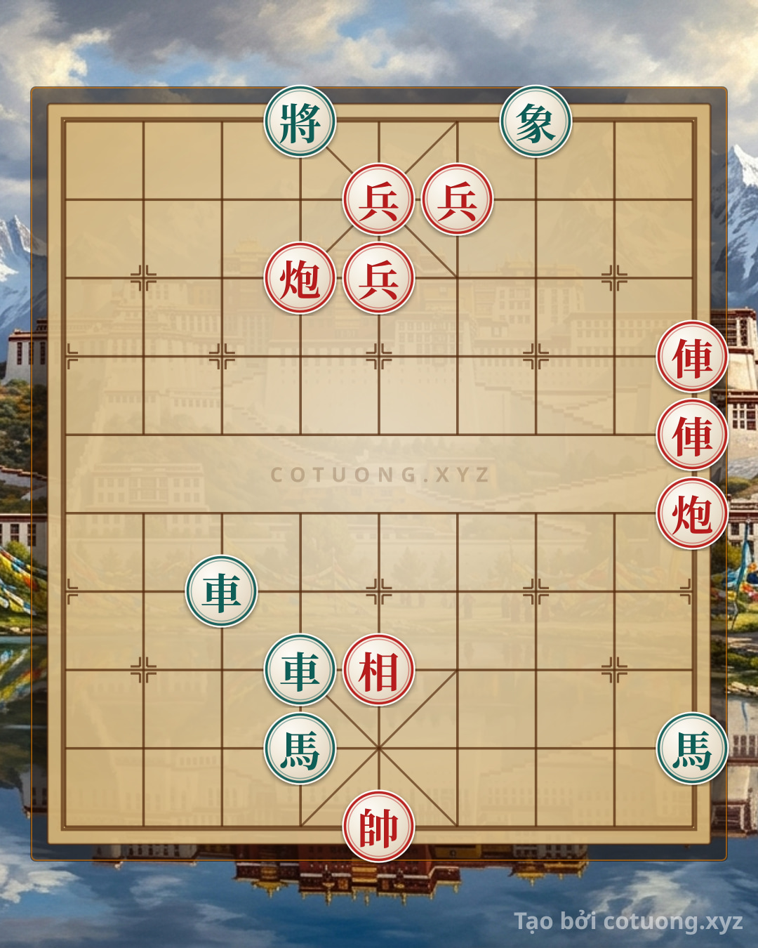 Challenge: Red General vs. Black Chariot: Tactical Suicide and Counterattack - Can you solve it?