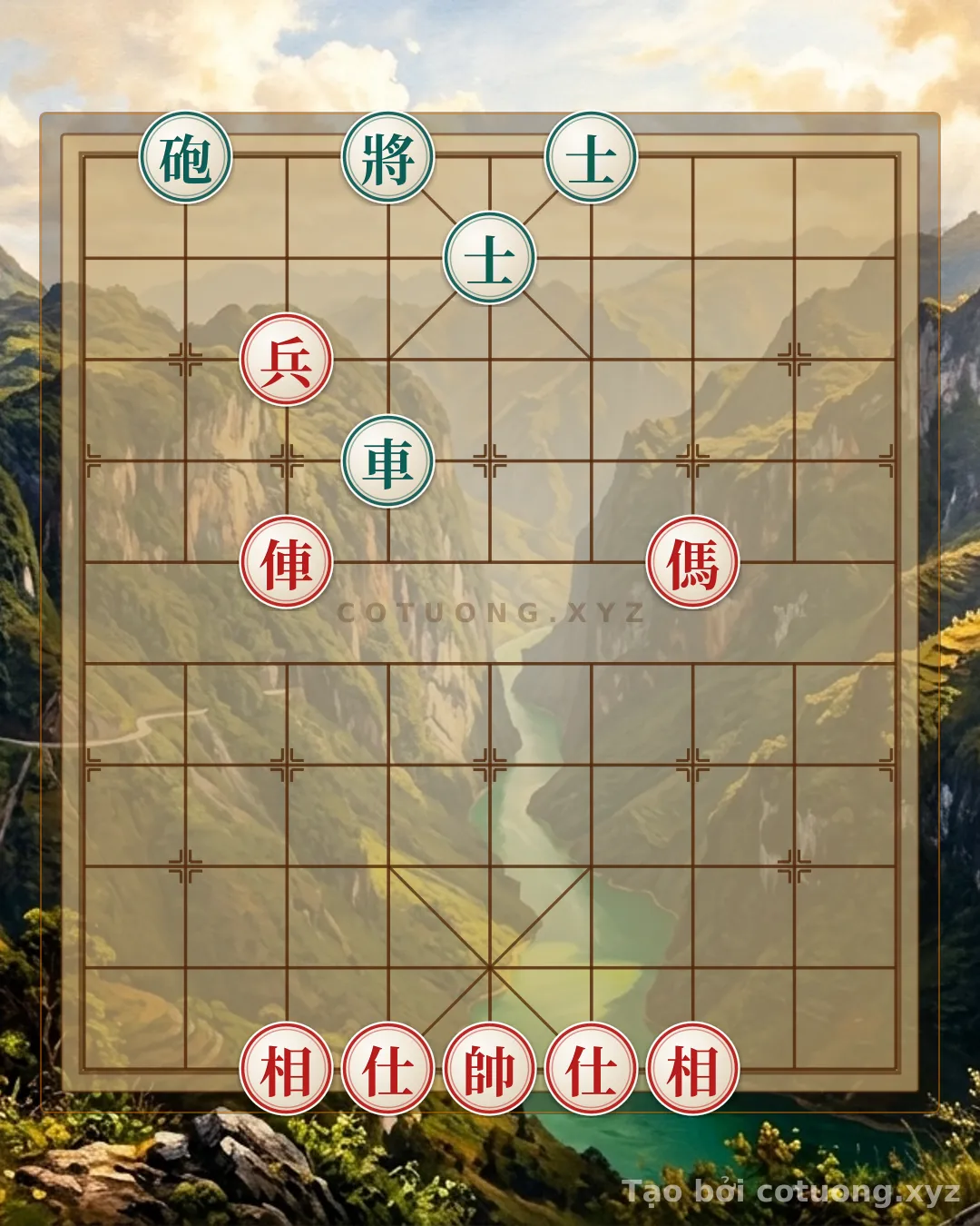 Challenge: Position 'Black Cannon Exposed 2' - Red's Attack Plan on the Board - Can you solve it?