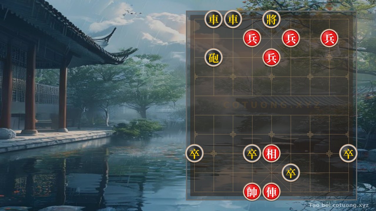 Thế cờ: Red Rook's Brutal Victory: A Merciless Strategy Like the Battle of Xichbi — Cờ Tướng Online