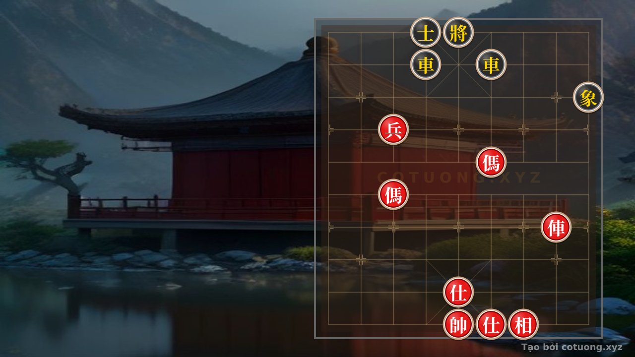 Thế cờ: Xiangqi: Defense Against Double Horse Legs — Cờ Tướng Online