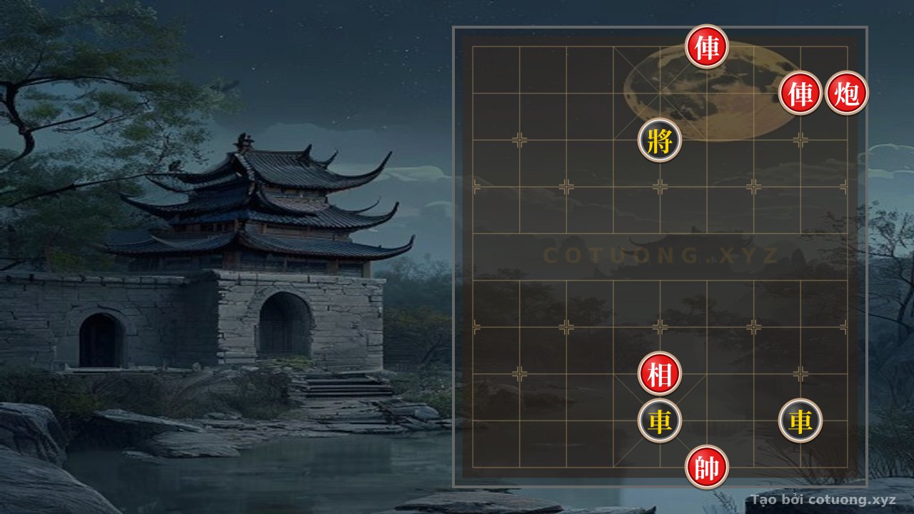 Thế cờ: Xiangqi Board: Counterattack Against the Tight Formation — Cờ Tướng Online