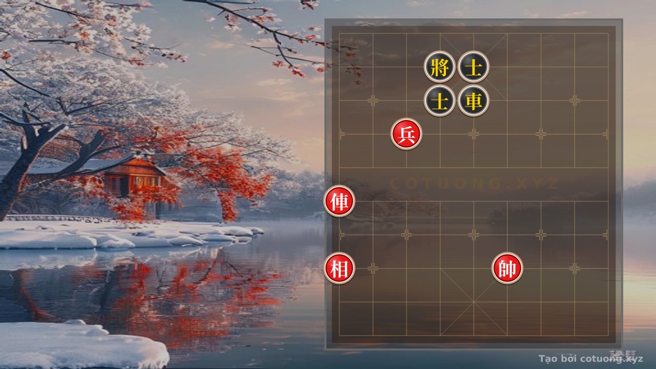 Thế cờ: Defeating the Black General with the Red Chariot Strategy — Cờ Tướng Online