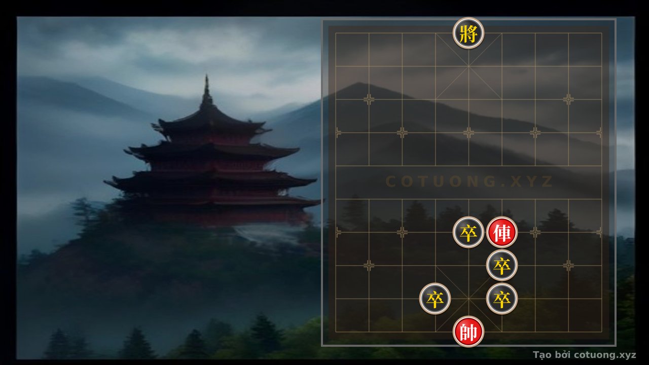 Thế cờ: Red Chariot Wins: Ancient Strategies on the Xiangqi Board — Cờ Tướng Online