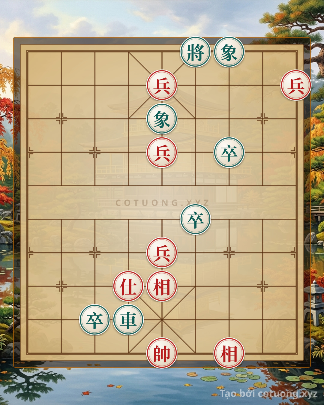 Challenge: Red General Chess: Strategic Resilience Under Psychological Pressure - Can you solve it?