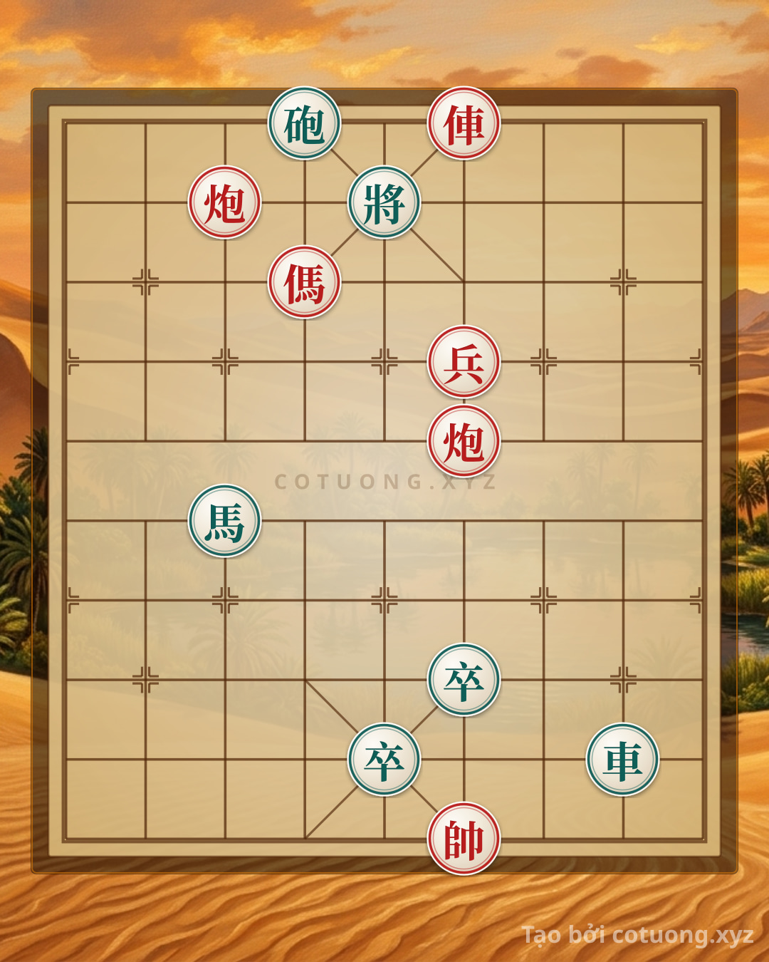 Challenge: Hidden Chess Strategy: Black Cannon on 4th Rank 10 vs. Red Chariot on 4th Rank 10 - The Red Army's Counterattack Tactics - Can you solve it?