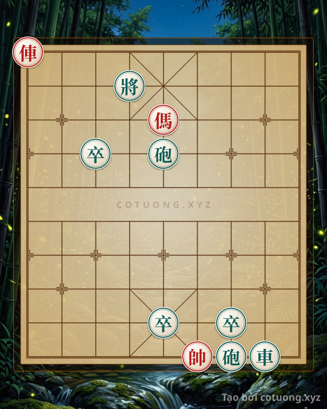 Challenge: Xiangqi Position: Red Chariot at 9th File, 10th Rank - Core Tactics and Strategy - Can you solve it?