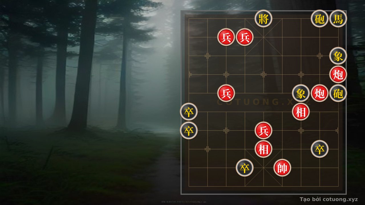 Thế cờ: The Secret of 'Quick Strike' with the Red Cannon in Basic Formation - Chinese Chess Online — Cờ Tướng Online