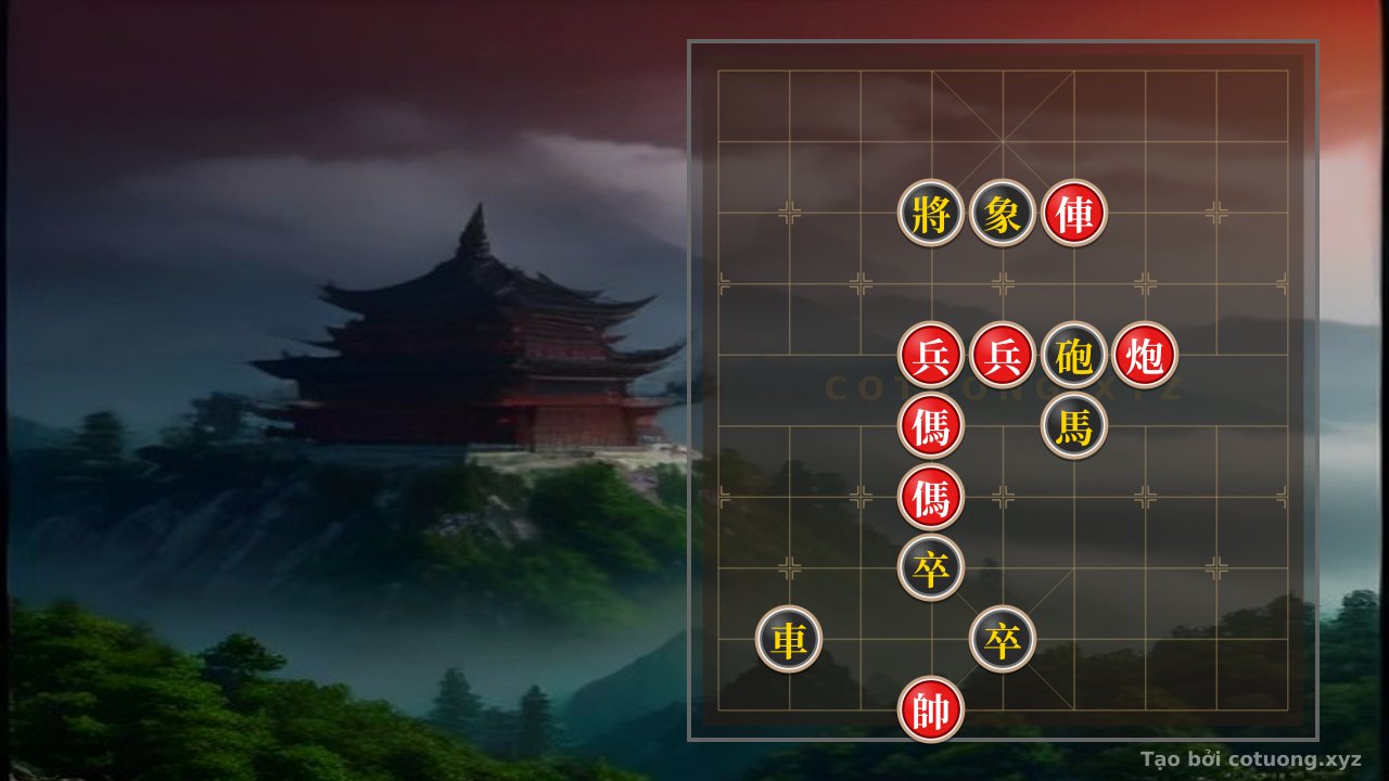 Thế cờ: Xiangqi Master's Secret: The Red Chariot's Bold Counterattack - Flip the Board in One Move! — Cờ Tướng Online