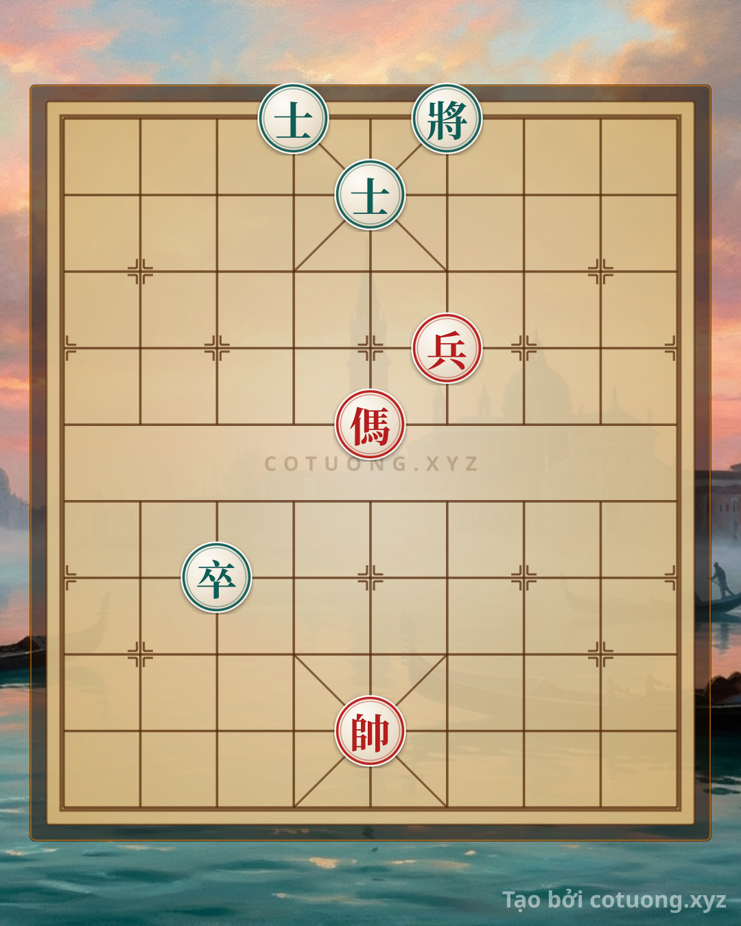 Challenge: Red General's Pawn: Red Pawn on 4th Rank 7 - Winning Strategy from a 'Weak' Position - Can you solve it?