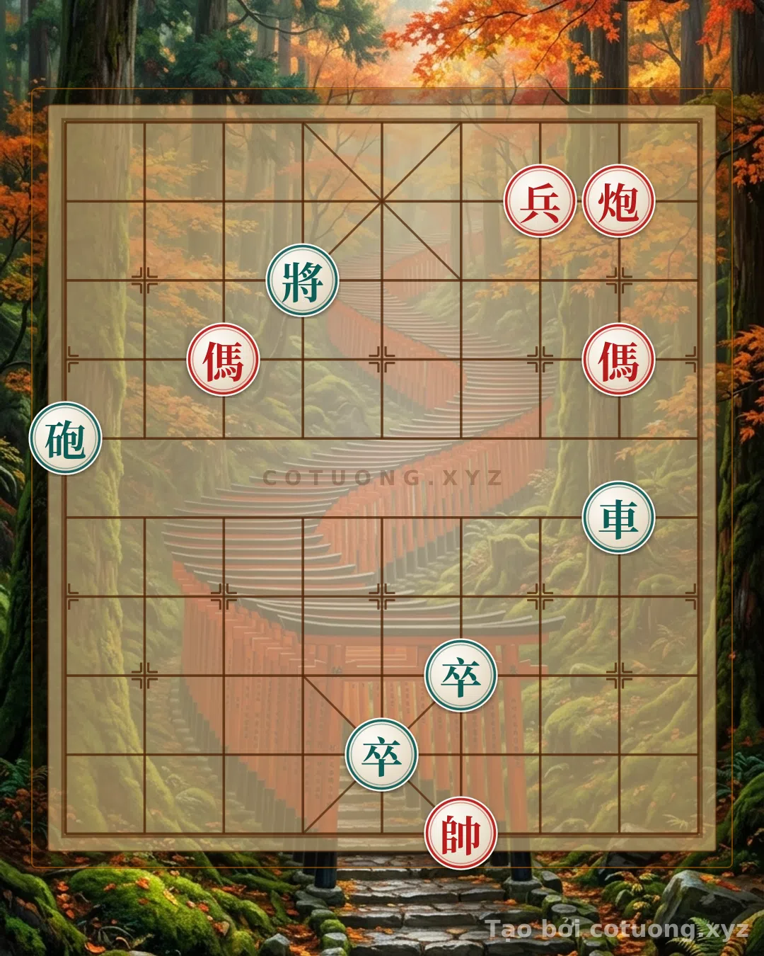 Challenge: Xiangqi: Defense Against Double Horse Legs, Black Cannon Stuck - AI Master's Solution - Can you solve it?