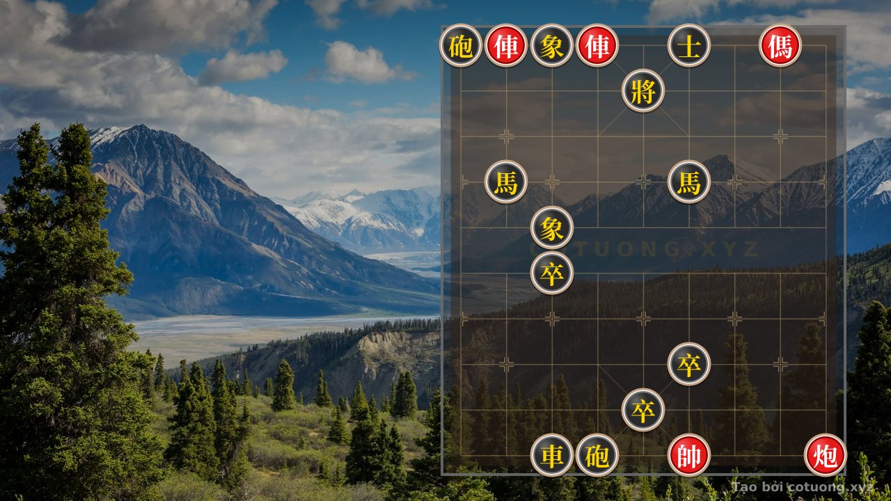 Thế cờ: Simple Xiangqi Strategy: Red Chariot vs. Black Cannon - Tactics for Beginners — Cờ Tướng Online