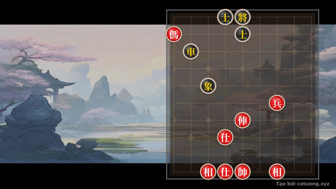 Thế cờ: The Ultimate Xiangqi Strategy: The Rook and Horse Checkmate That Crushes the Two Advisors and Elephants in One Legendary Move — Cờ Tướng Online