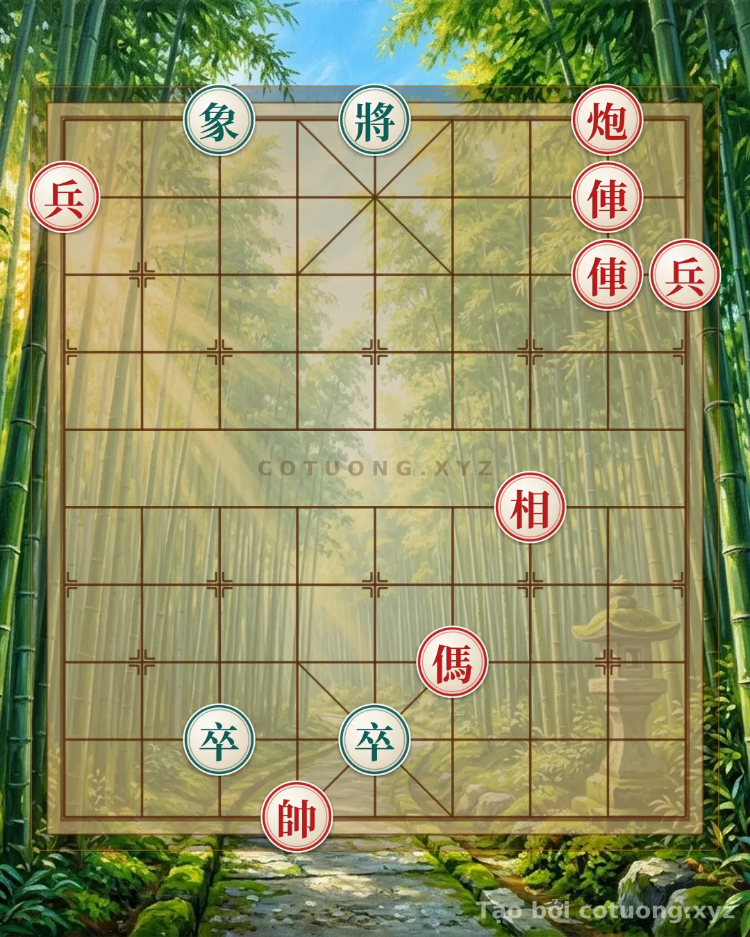 Thử Thách: Bí kíp phòng thủ Đen trong thế trận 'Pháo trống' - Cờ tướng như trận Bạch Đằng - Bạn có thể giải được?