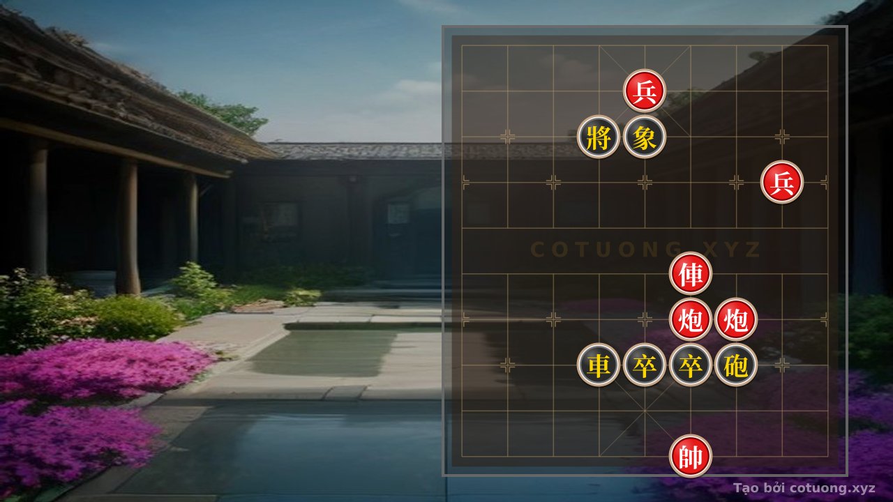 Thế cờ: Red Pawn on File 5, Rank 9: Brutal Breakthrough Tactics in Chinese Chess — Cờ Tướng Online