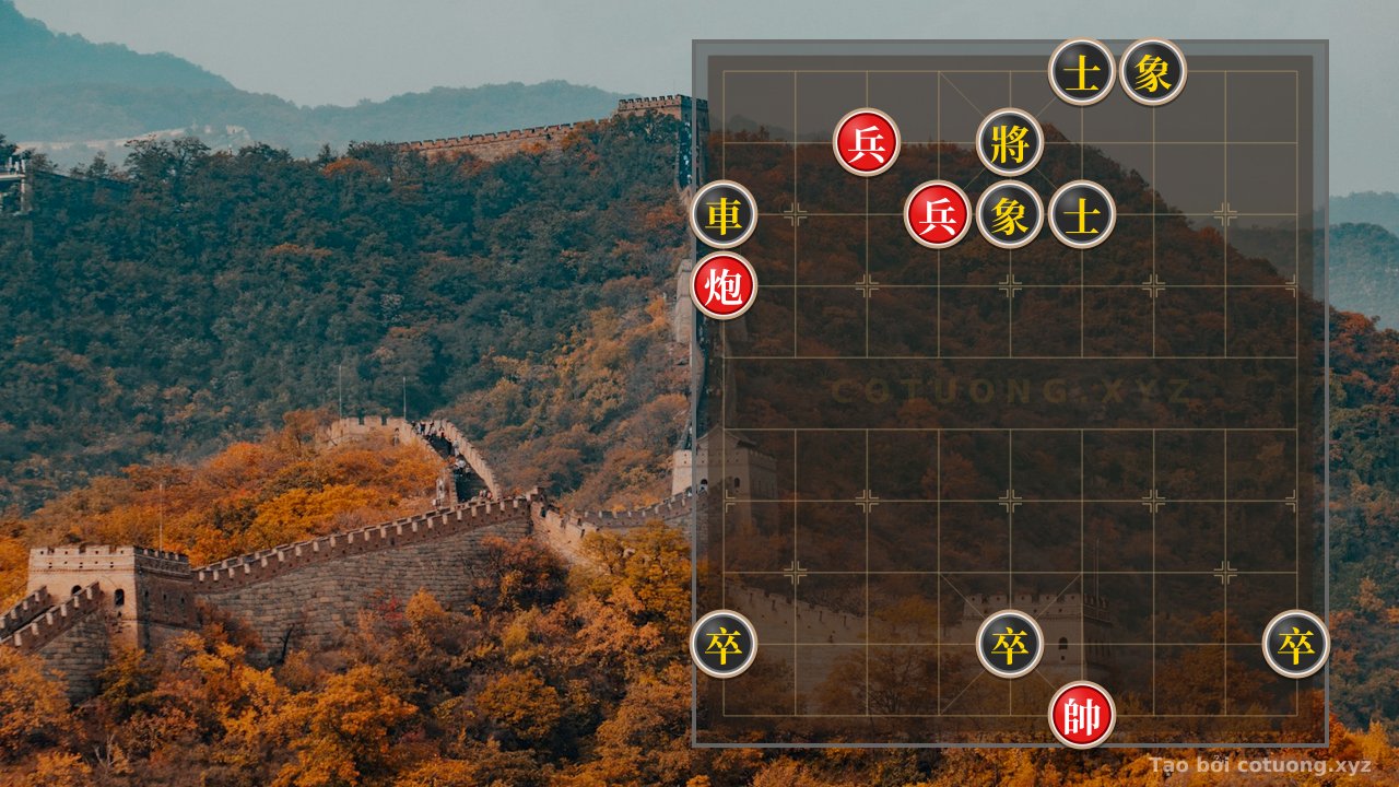 Thế cờ: Xiangqi (Chinese Chess) Analysis Level 1: Should Red Defend or Counterattack? Dangerous Chariot Scenario — Cờ Tướng Online