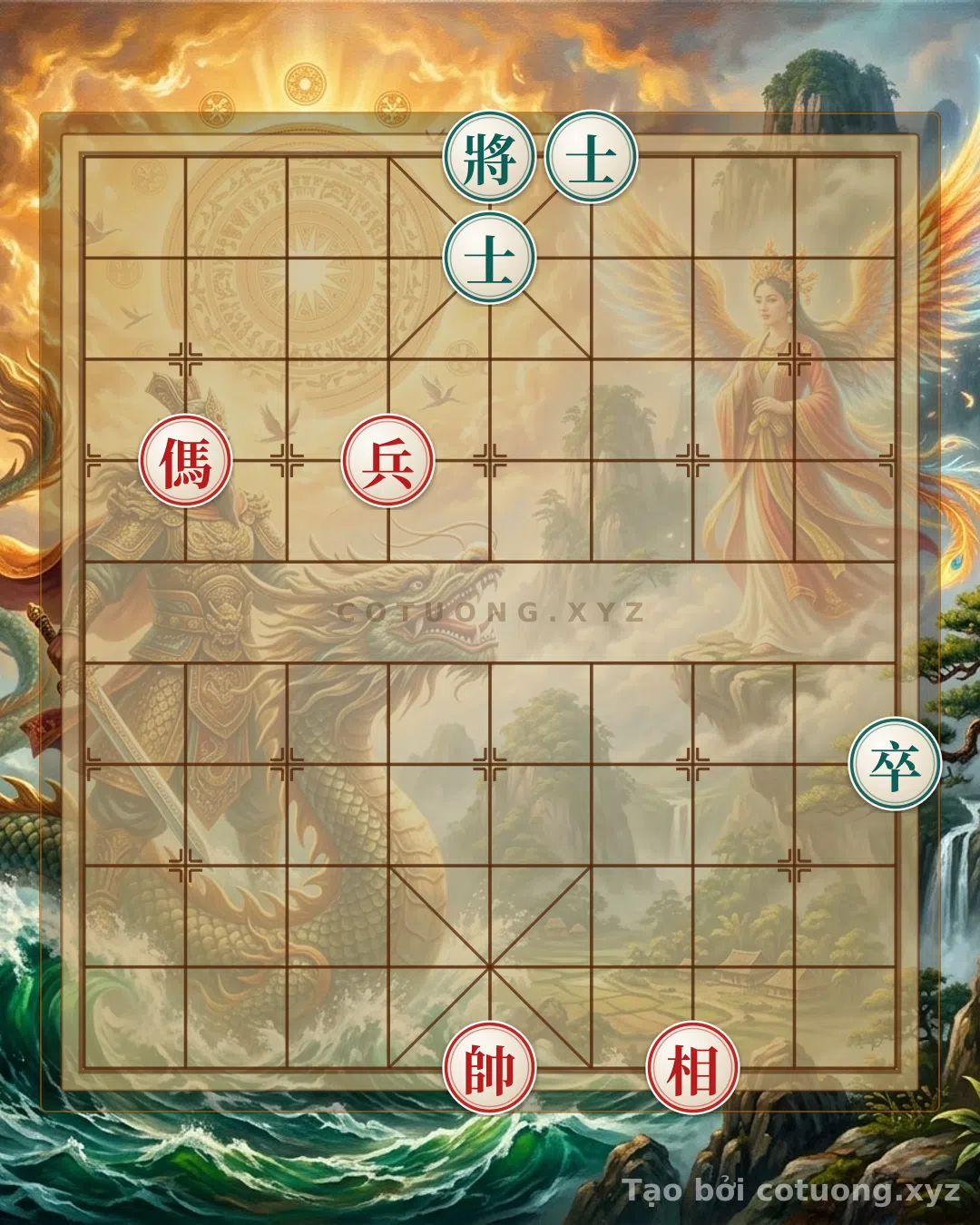 Thế cờ: The Mystical General's Position: 