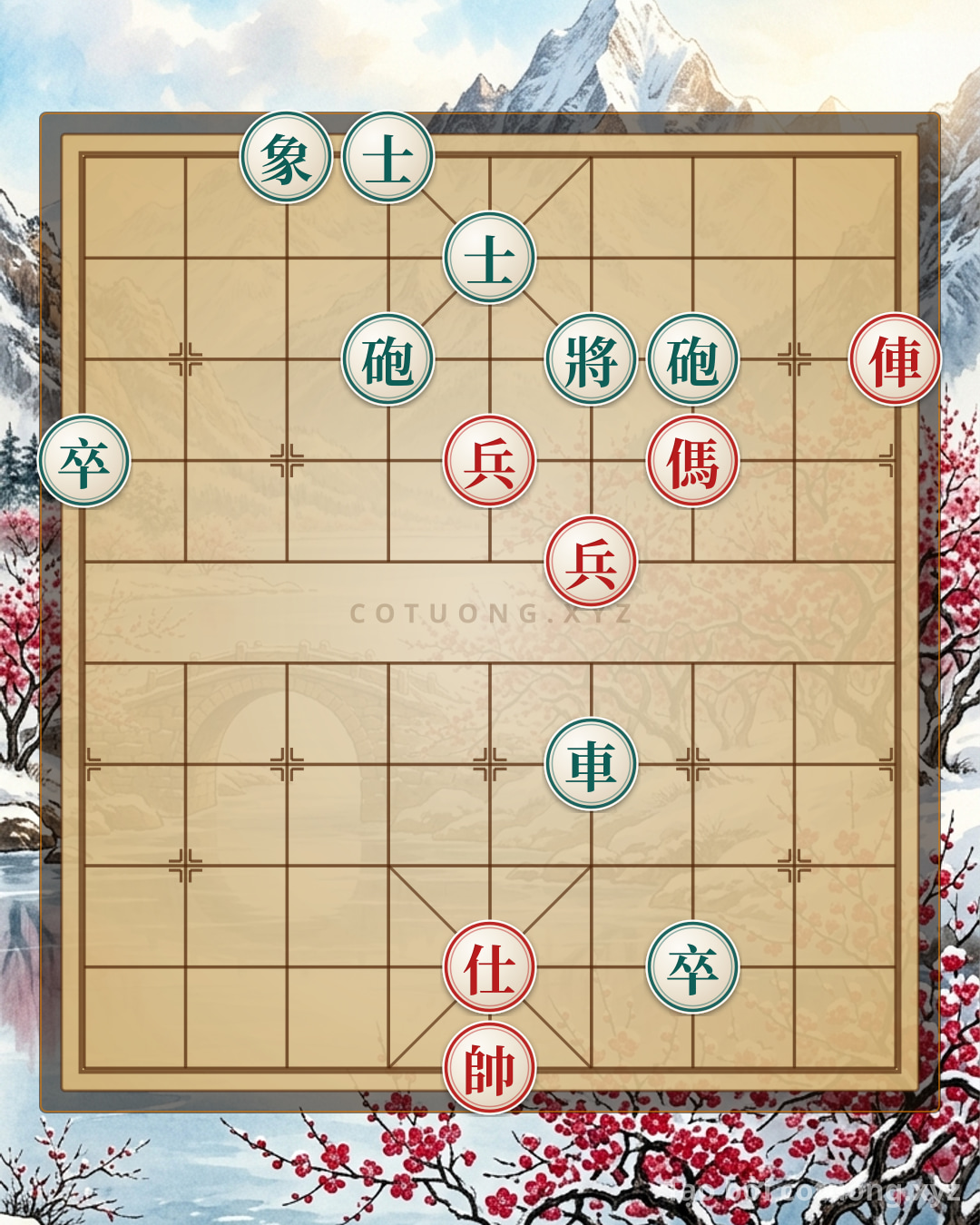 Challenge: Red General Takes Command: The Strategy to Break the Black Formation - Can you solve it?