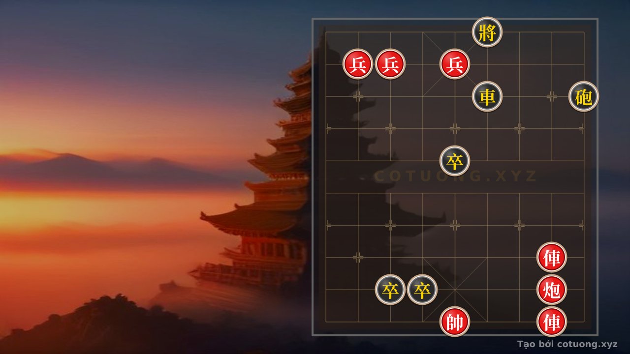 Thế cờ: The Mist and Flame's Gambit: The Enigmatic 'Red Cannon and Black Chariot' Strategy — Cờ Tướng Online