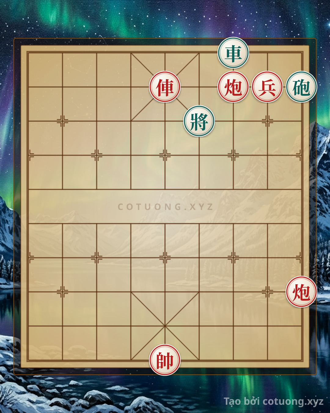 Challenge: Xa song pháo khóa chặt trung cung - Can you solve it?