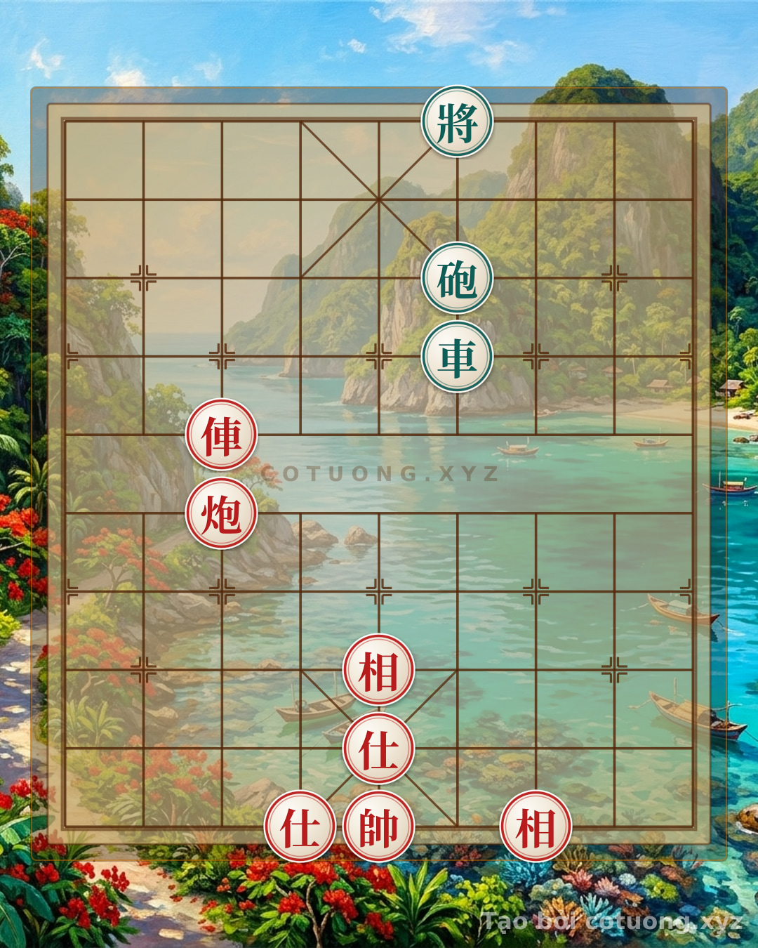 Thế cờ: Defensive Counterattack Art: Neutralizing Black's Killing Move in the 'Empty Cannon' Formation — Cờ Tướng Online
