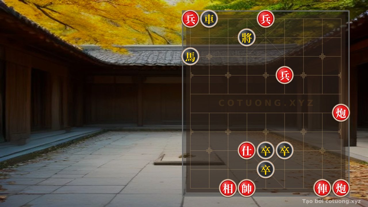 Thế cờ: The 'Trapped Black Horse' Strategy - How Should Red Play? — Cờ Tướng Online