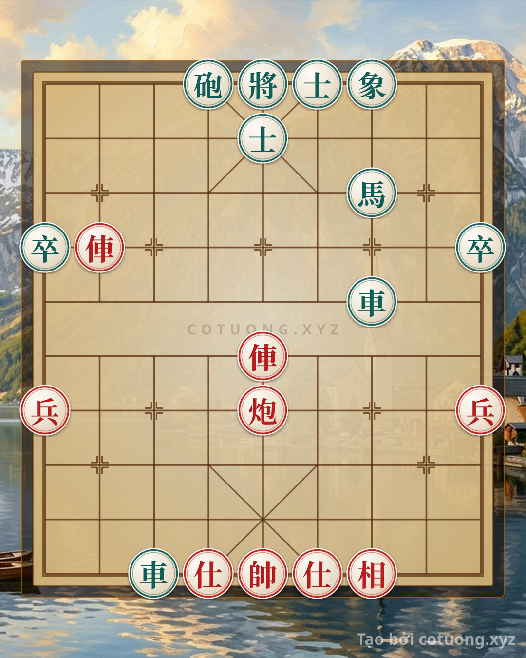 Challenge: Legendary Counterattack Tips: How Red Flips the Board When Black's Elephant, Cannon, and Horse Attack - Can you solve it?