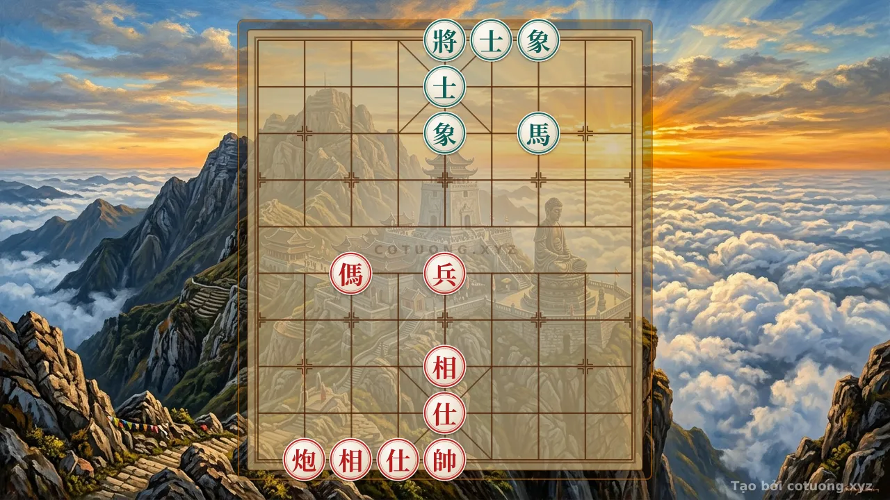 Thế cờ: Defensive Counterattack: Red's Winning Tactics in Xiangqi 7/10 — Cờ Tướng Online