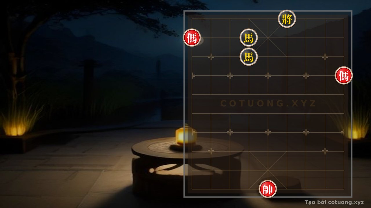 Thế cờ: 'Decoding Xiangqi' in Online Play - Winning by Interlocking Moves — Cờ Tướng Online