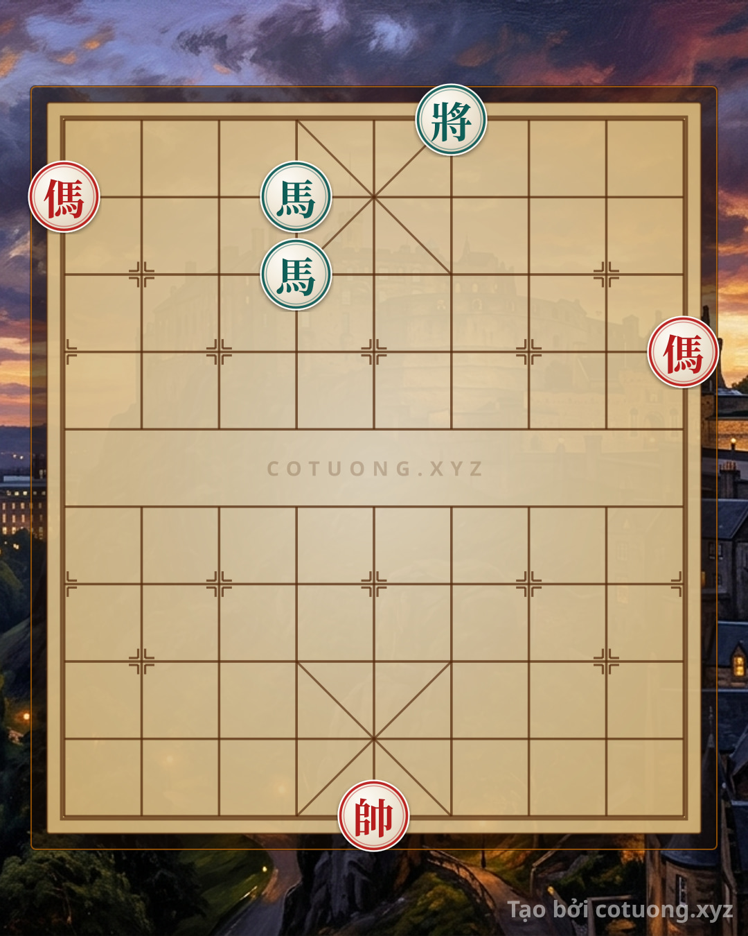 Challenge: 'Decoding Xiangqi' in Online Play - Winning by Interlocking Moves - Can you solve it?