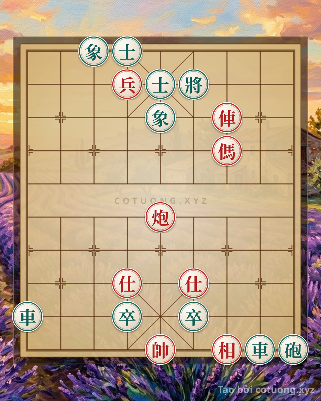Challenge: The Divine Trap in the Rook-Cannon-Horse-Pawn Formation: When the Black General Wanders Between the Sky and Earth Nets - Can you solve it?