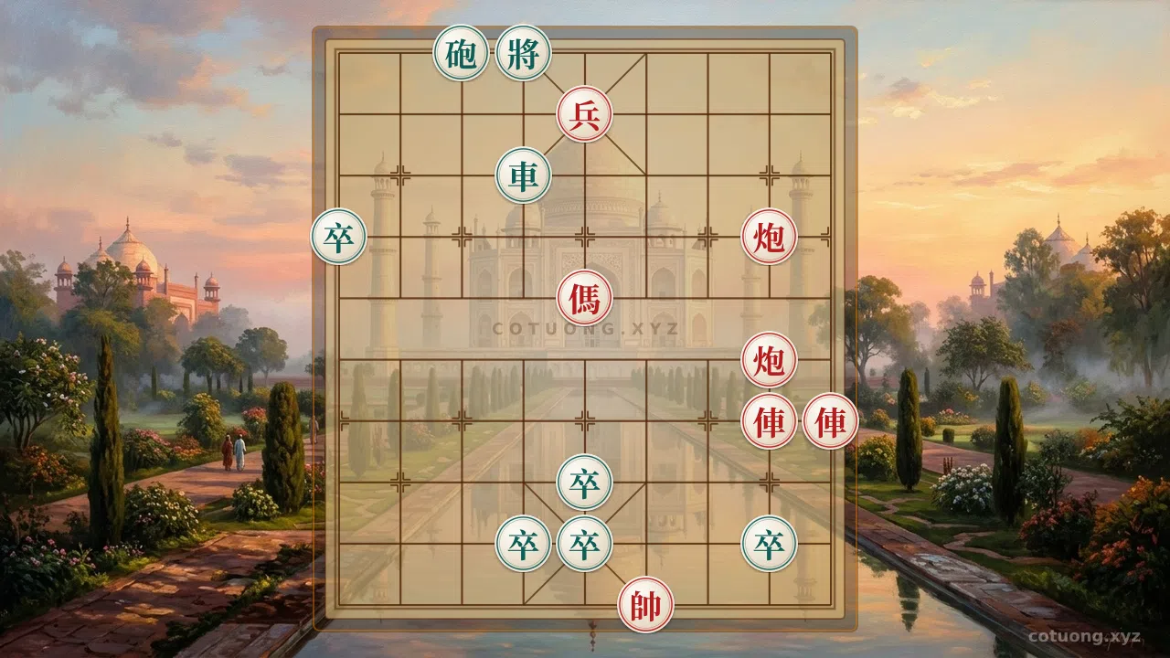 Challenge: Chariot File 2, Knight File 5, and Pawns besiege General File 4 - Can you solve it?