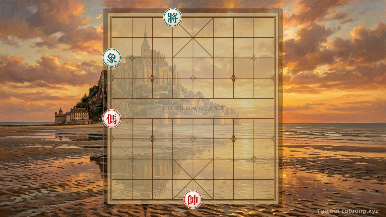 Thế cờ: The 'Red Horse Traps Black Elephant' Strategy - The Ruthless Tactics of the Chessboard — Cờ Tướng Online