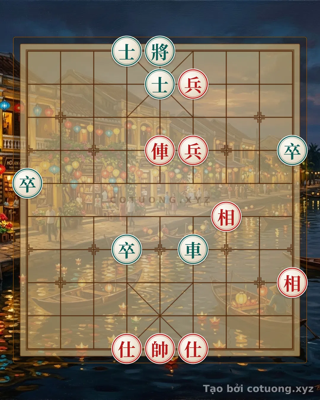 Thế cờ: The Mystery of Xiangqi: Deadly Traps and Lightning-Fast Counterattack Tactics — Cờ Tướng Online