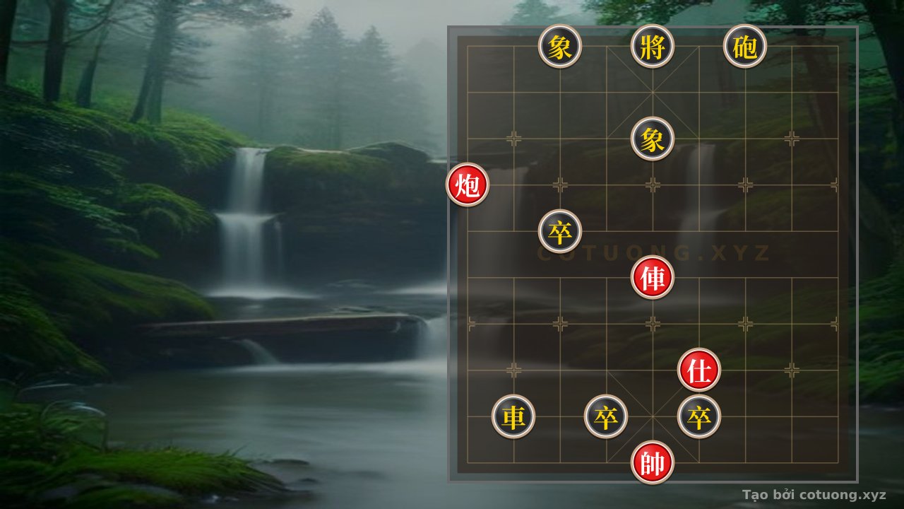 Thế cờ: The 'Red Cannon on File 9' Trap - A Lethal Strategy in Xiangqi — Cờ Tướng Online