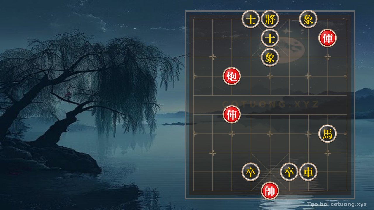 Thế cờ: The 'Red Chariot Thrust' Formation - A Tactical Analysis of the Double Chariot Formation for the Red General in a Critical Position — Cờ Tướng Online