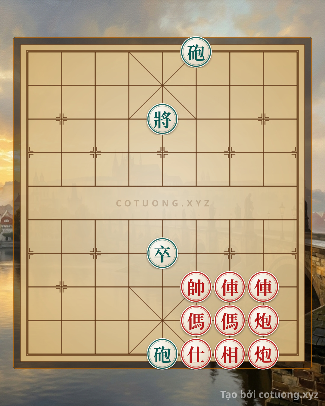 Challenge: 36 Counterattack: Red Cannon Breaks Black with Twin Horses - Xiangqi Strategy Online - Can you solve it?