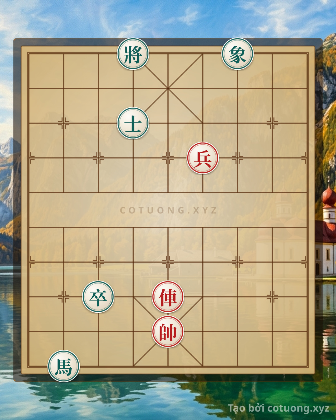 Challenge: A Brilliant Counterattack Method: Solving the Black's Threat in a Level 1 Xiangqi Formation - Can you solve it?