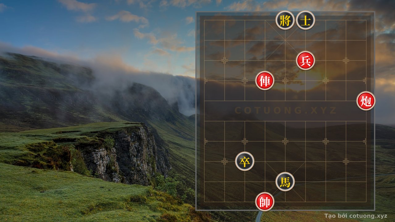 Thế cờ: Xiangqi (Chinese Chess) Strategy: Winning with 1 Cannon, 1 Chariot and 1 Pawn - Online Xiangqi Tips — Cờ Tướng Online
