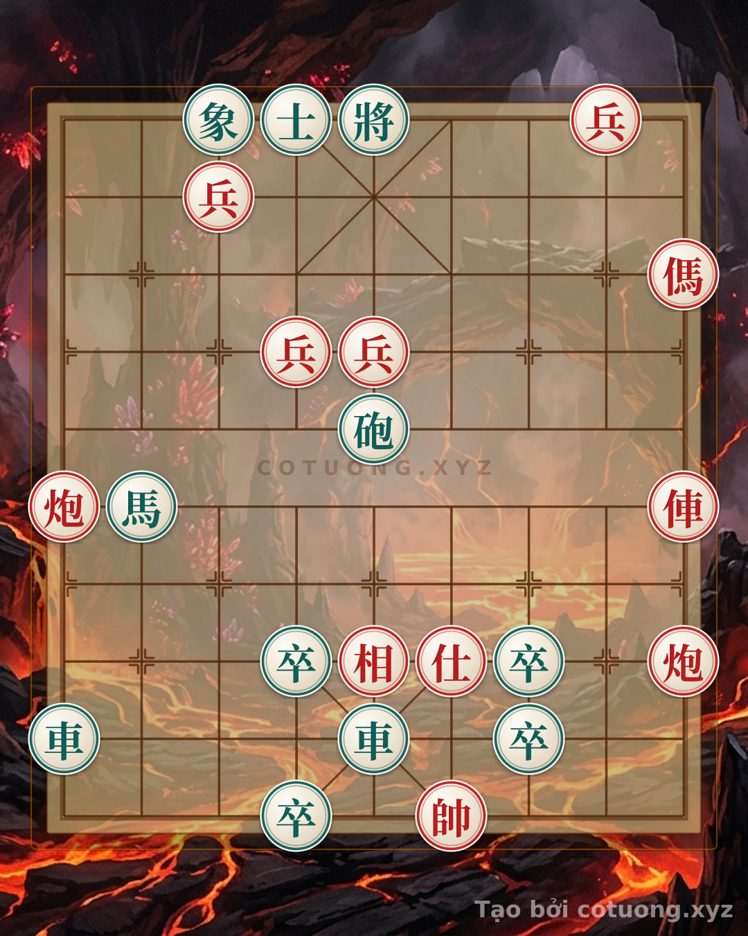 Thế cờ: Hướng dẫn giải thế cờ tướng cơ bản: Phòng thủ kiên cường với quân Đen — Cờ Tướng Online