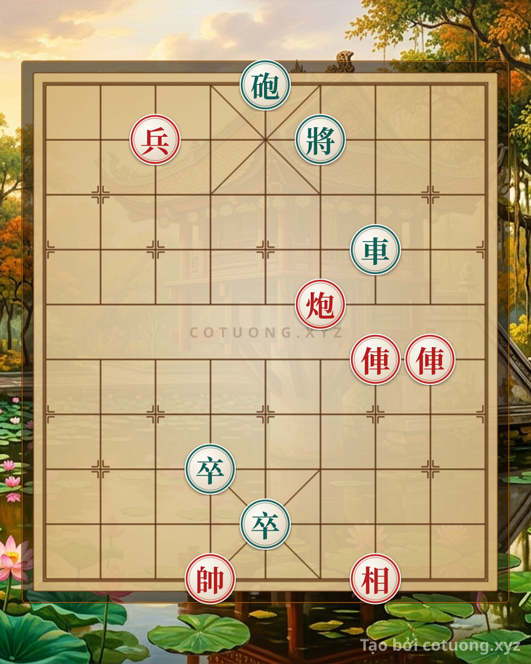 Challenge: Red General's Position: Red Cannon on File 5 Blocked - Winning Strategy from a Weak Point - Can you solve it?