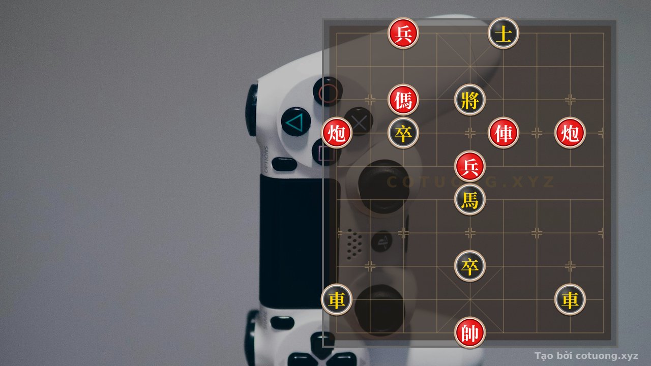 Thế cờ: Modern Xiangqi Battle: Red Cannon Roars, Black Chariot Waits — Cờ Tướng Online