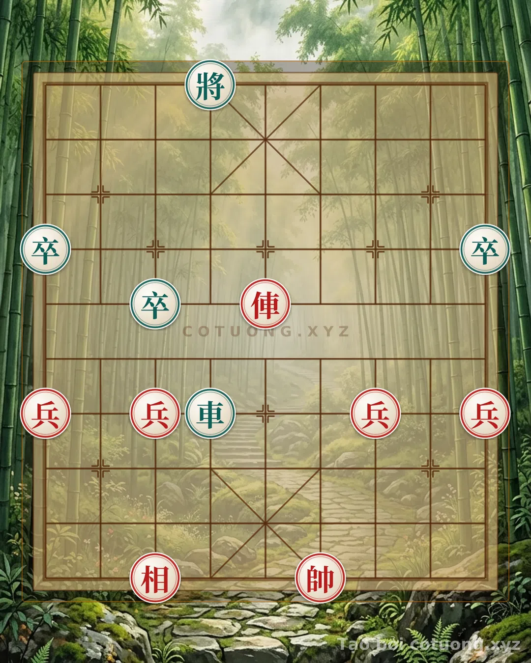 Thế cờ: Mystical Xiangqi Tips: The Four Pawns Elephant vs. Three Pawns Rook - A Life-and-Death Battle in the Mountains and Rivers — Cờ Tướng Online