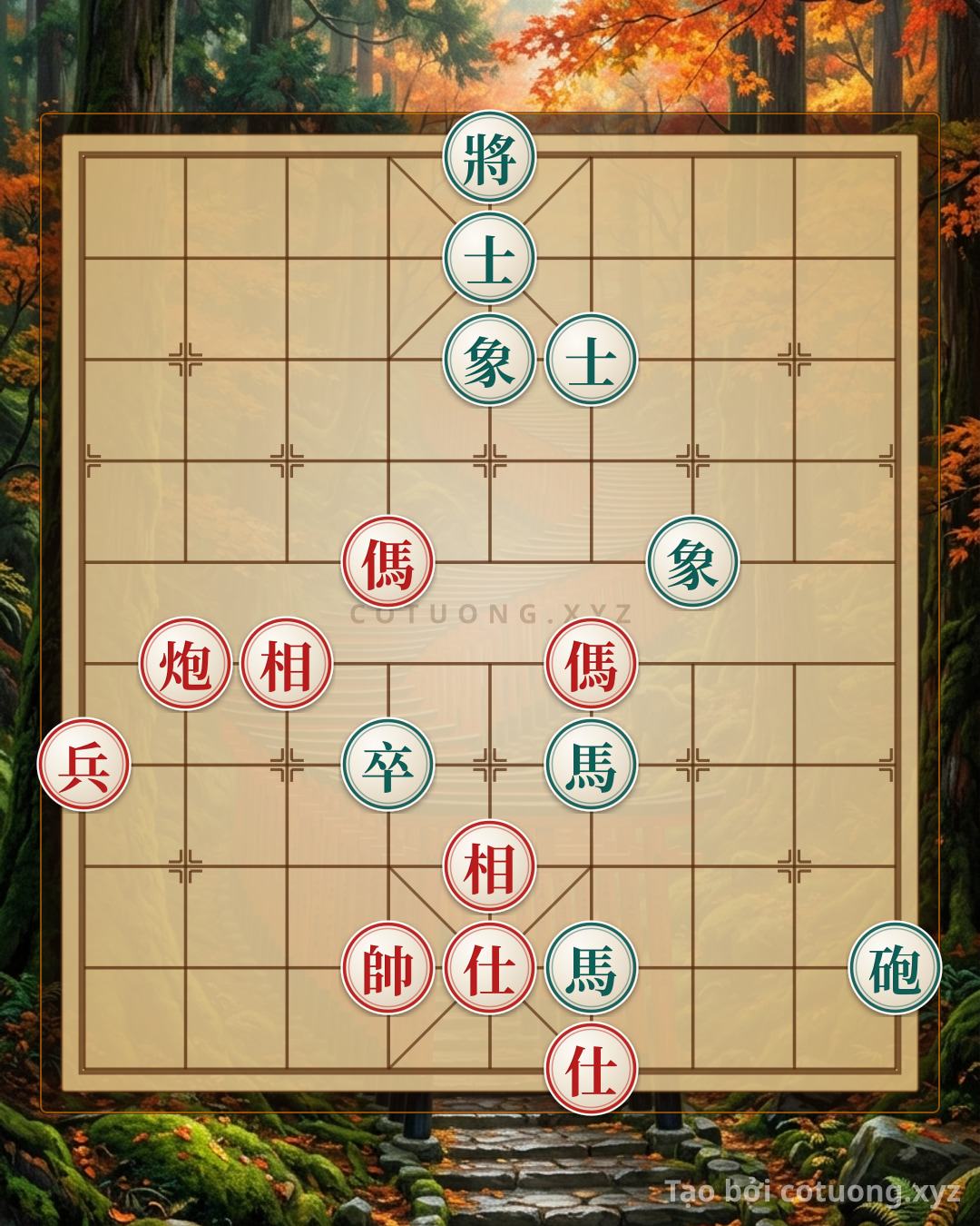 Thử Thách: Thế Cờ Giang Hồ Bí Ẩn: Pháo 2 Mã Chốt Đánh Bại Pháo 2 Mã Chốt - Cạm Bẫy Nào Đang Chờ Đợi Bạn? - Bạn có thể giải được?