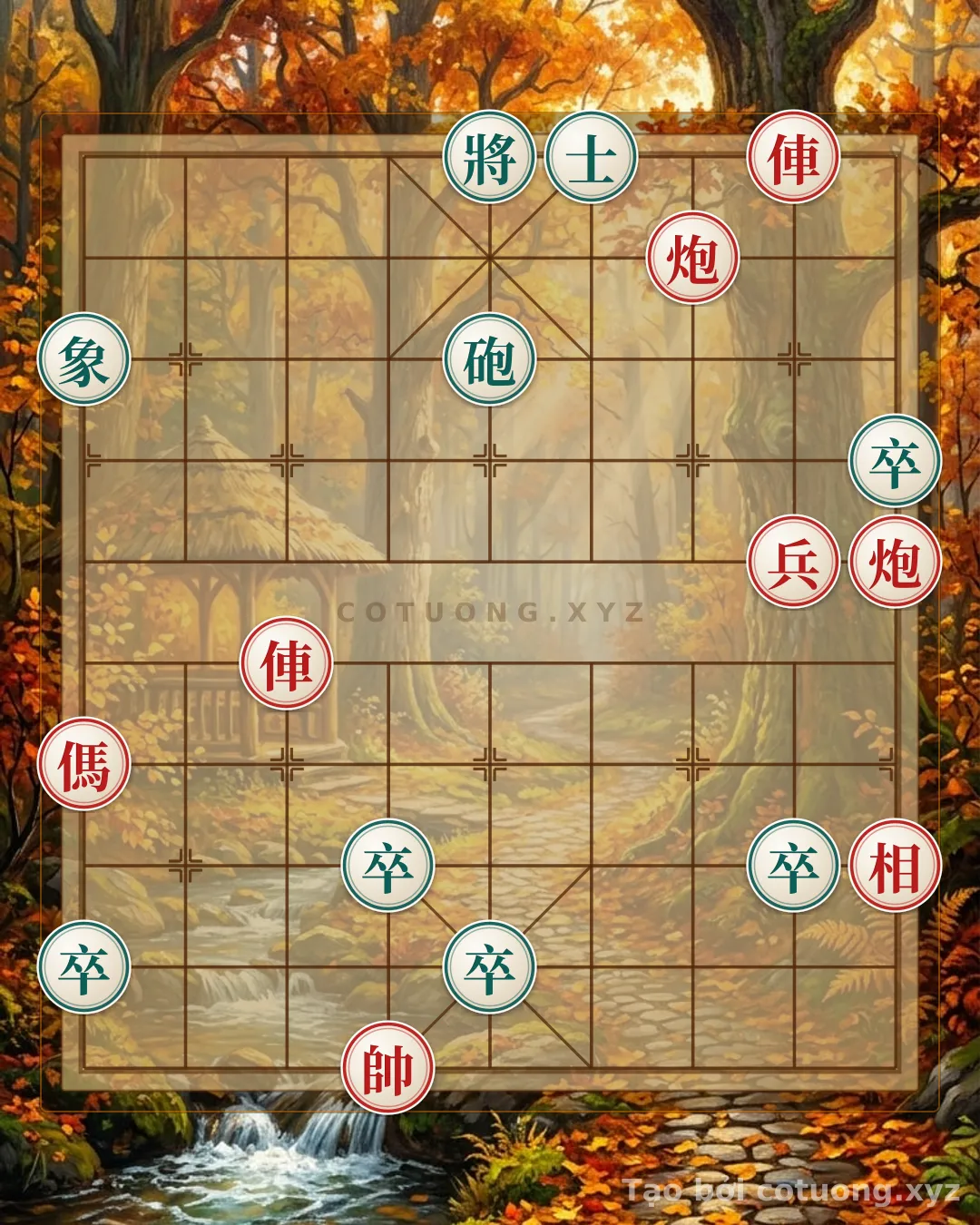 Thử Thách: Chiến lược Đỏ tấn công: Thế cờ như trận Xích Bích - 36 kế phá địch - Bạn có thể giải được?