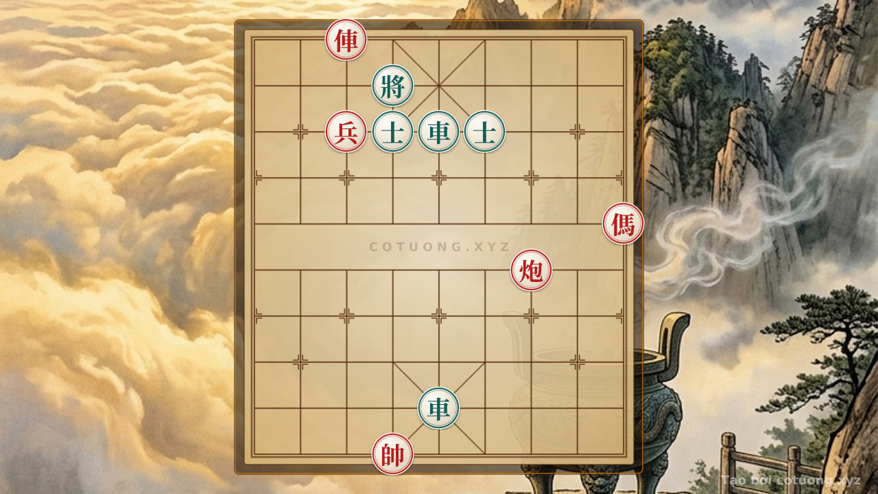 Thế cờ: Classic Checkmate: Rook Cannon Horse Pin - Unexpected Counterattack Tactics in the Elephant Horse Formation — Cờ Tướng Online