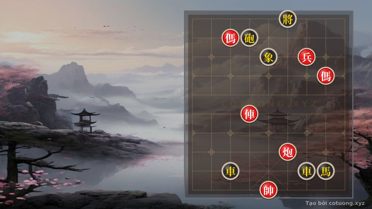 Thế cờ: Art of Defensive Counterattack: Neutralizing the Red Horse's Attack on File 7, Rank 9 — Cờ Tướng Online