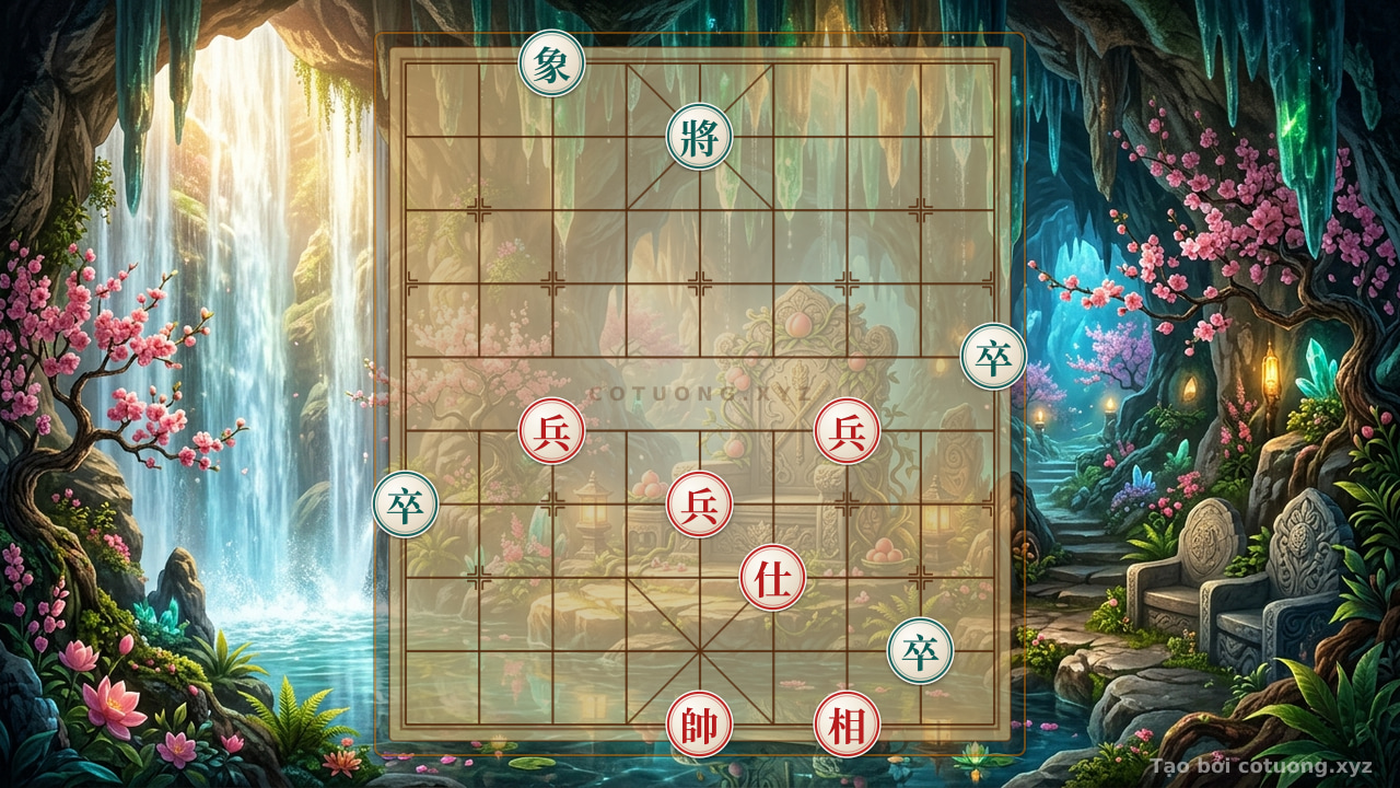Thế cờ: The Hidden Trap in the Chessboard: 