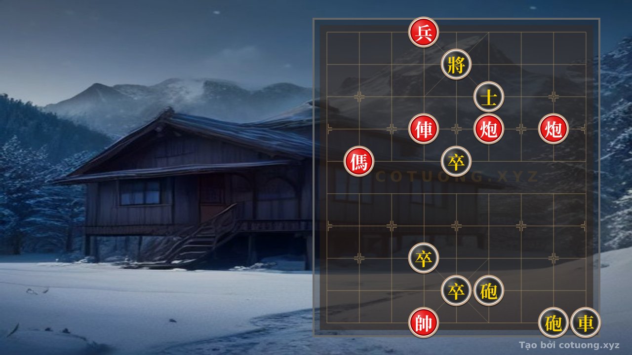 Thế cờ: Classic Xiangqi Formation: Cannon vs. Chariot - Which Move Will You Choose? — Cờ Tướng Online