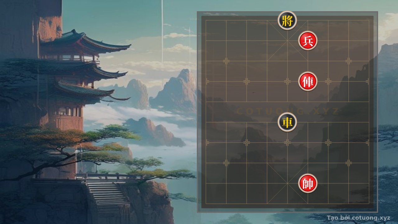 Thế cờ: Red Rook and Red Pawn: The Rhythmic Symphony of Xiangqi — Cờ Tướng Online